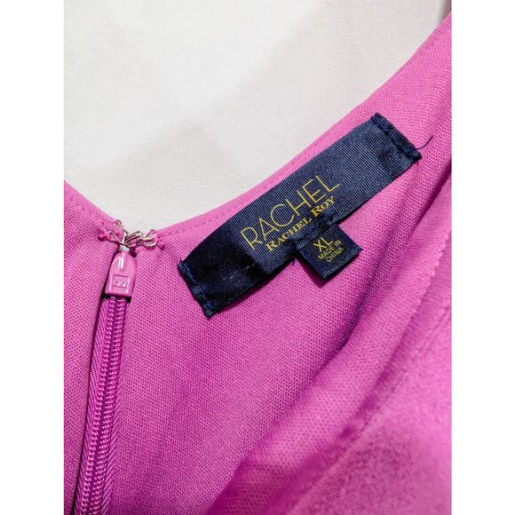 Rachel Roy Orchid Ruffle Cold-Shoulder Sheath Dress Size XL NWT - Picture 6 of 9